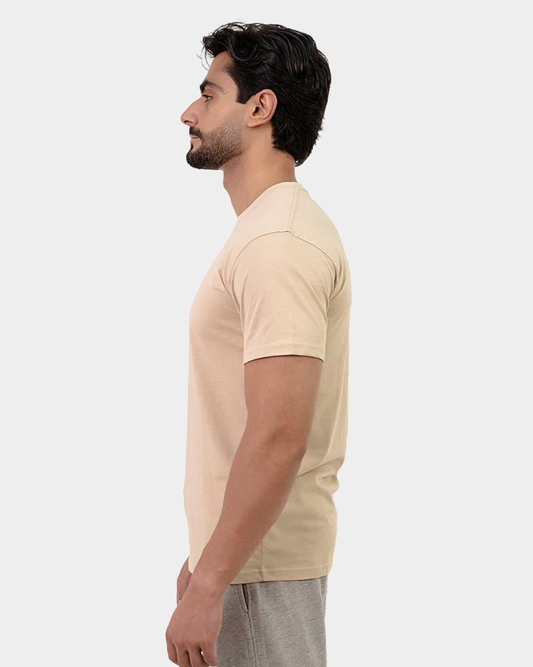 التيشيرت الكلاسيك – بيج
